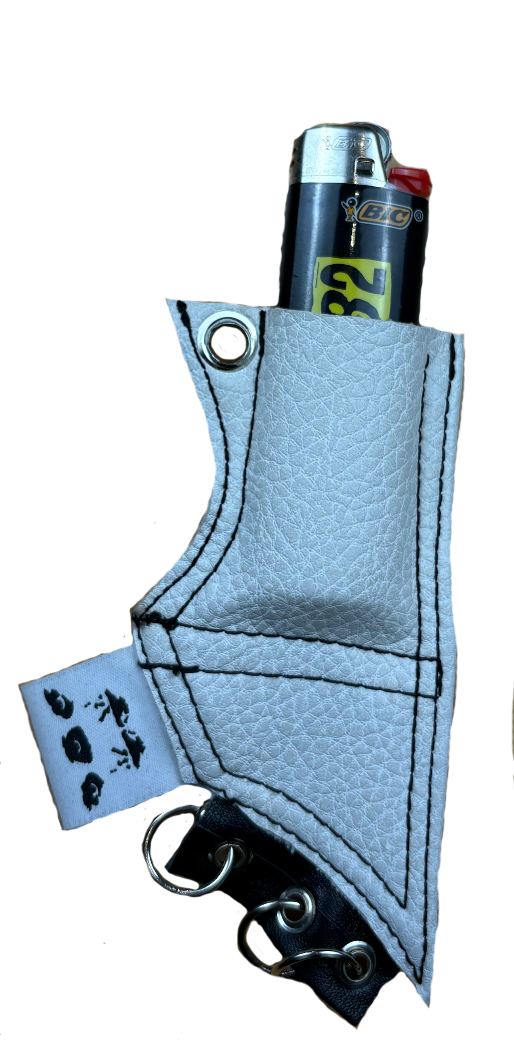 Calf Leather Lighter Holder