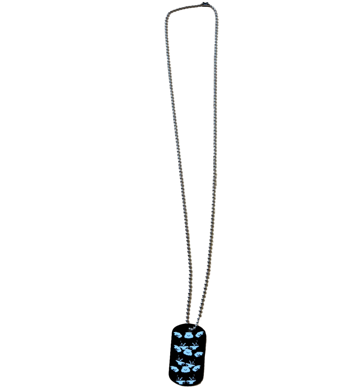 Black & White Distorted dogtag