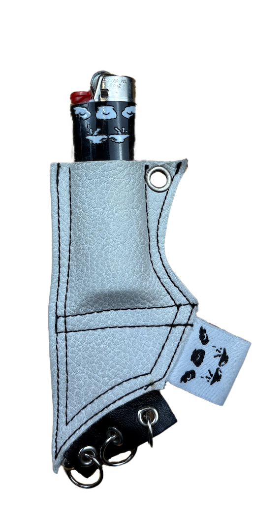 Calf Leather Lighter Holder